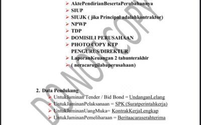 jaminan uang muka di jakarta | bank garansi dan suerty bond